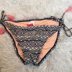 Nwt 2/$22 sale tassel bikini bottom size L